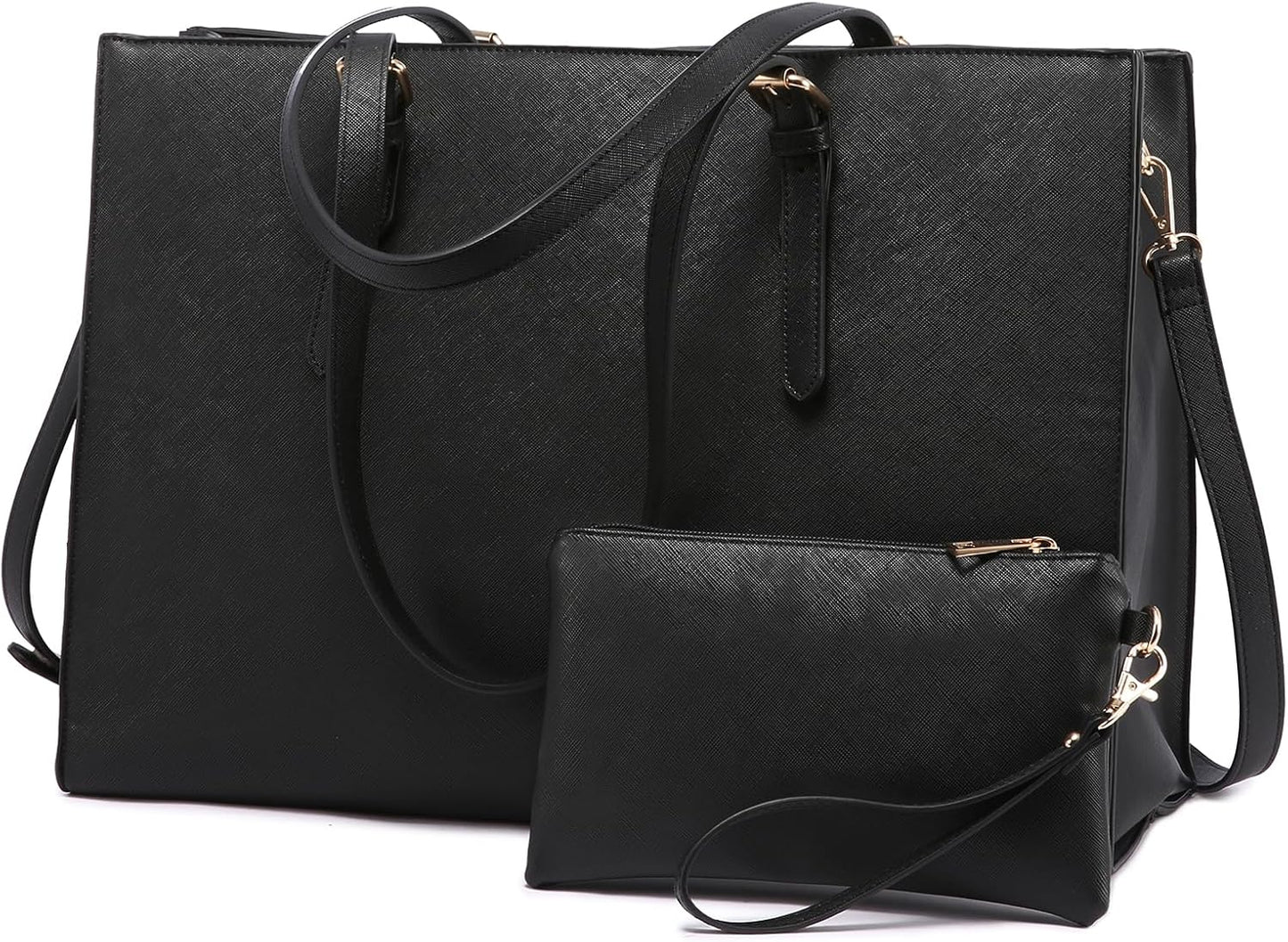 Fashionable Women's Laptop Bag for Office, Fits 15.6 Inch Laptop