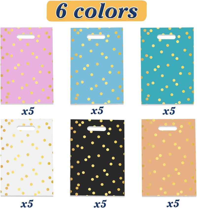 30PCS Party Favor Bags for Kids – Small Gift Goody Bags Birthday Party