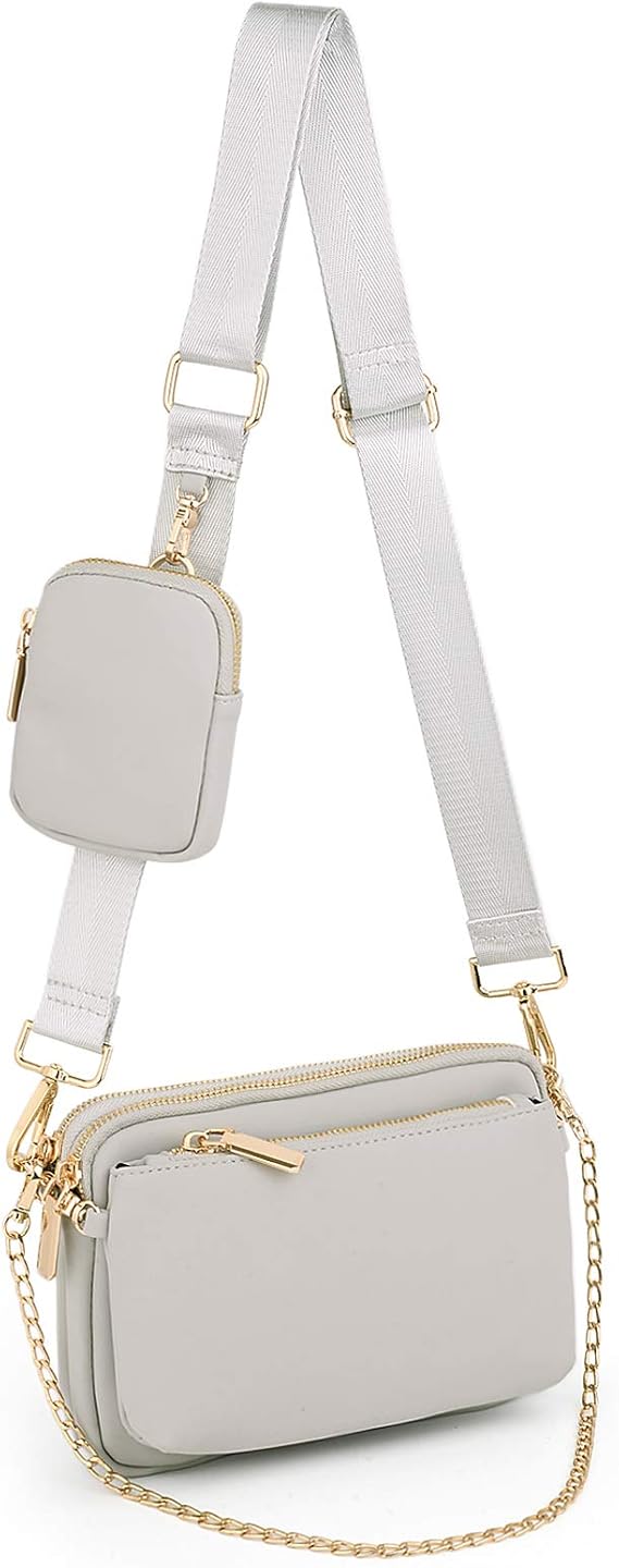 Versatile 3in1 Small Crossbody Bag for Women