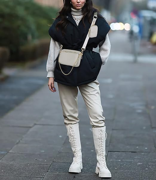 Versatile 3in1 Small Crossbody Bag for Women