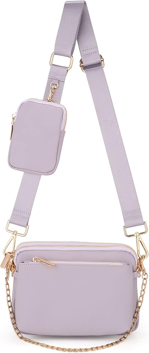 Versatile 3in1 Small Crossbody Bag for Women