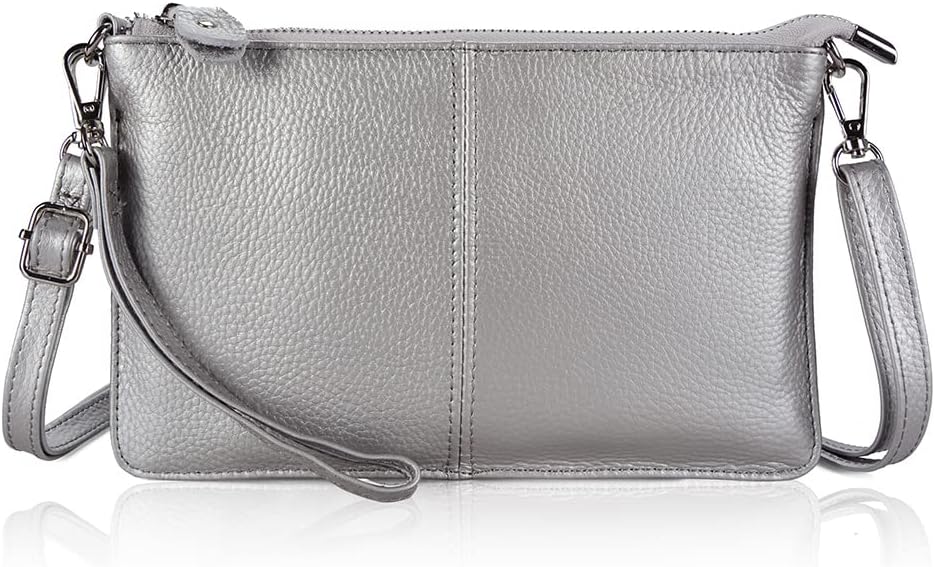 Mini Genuine Leather Women's Wallet – Wristlet & Crossbody