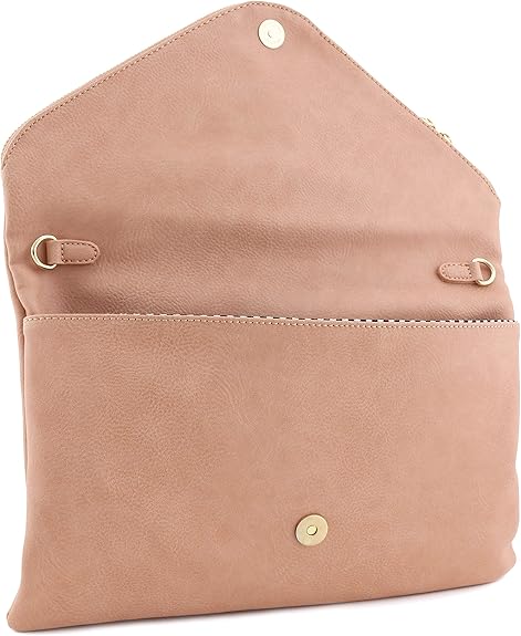 Oversized Envelope Clutch with Stylish Chain Strap – Chic