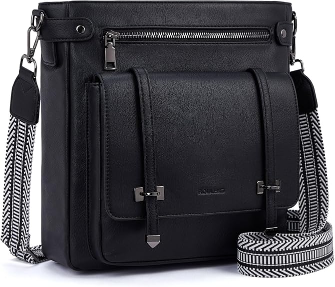 Women's Crossbody Bag Made from Vegan Leather