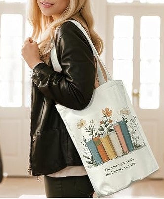 Canvas Tote Bag for Work & Shopping – Spacious & Trendy