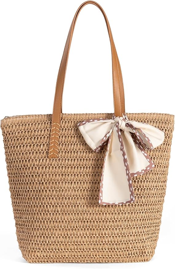 2025 Summer Handwoven Tote Bag for Women – Stylish & Light
