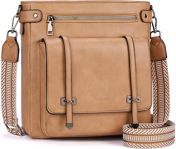 Women's Crossbody Bag Made from Vegan Leather