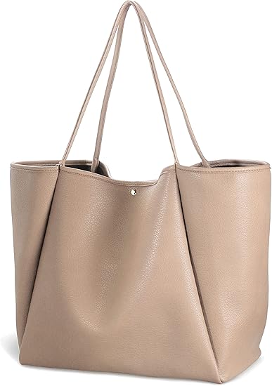 Oversize PU Leather Tote Bag for Women – Chic & Durable