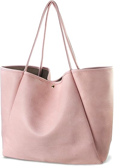 Oversize PU Leather Tote Bag for Women – Chic & Durable