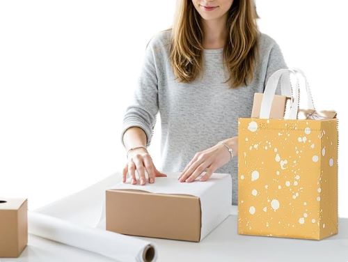 Gift Bags Medium 10" - Reusable with Tissue & Cards