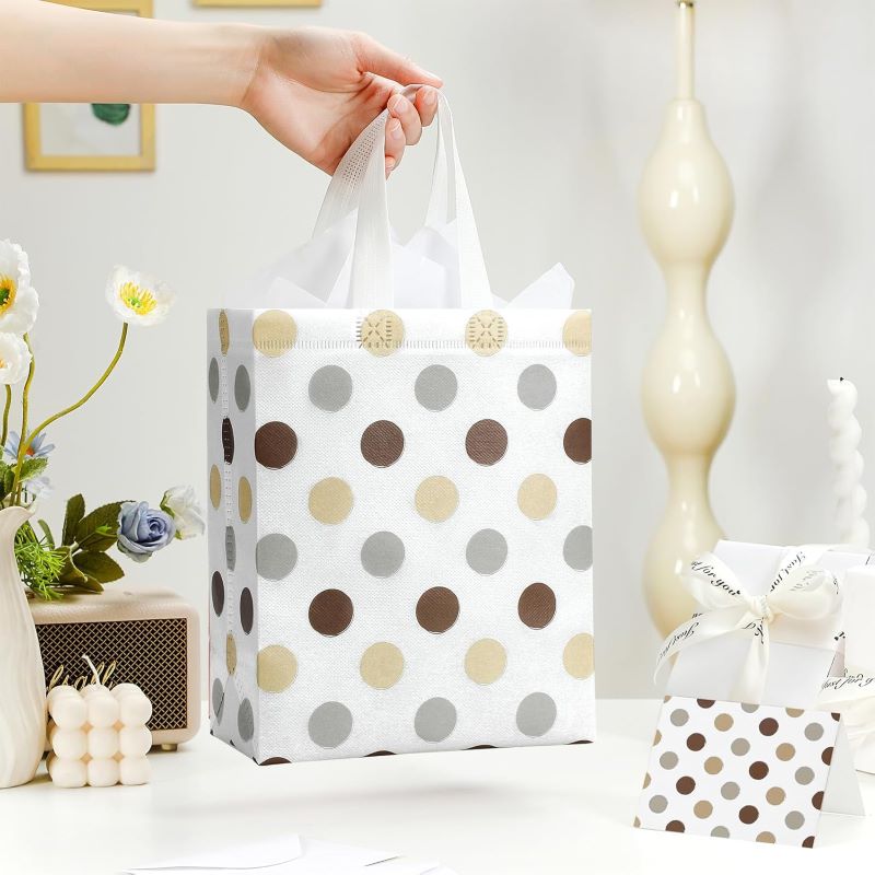 Gift Bags Medium 10" - Reusable with Tissue & Cards