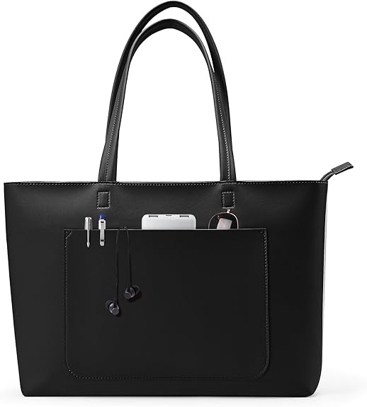 Vegan Leather Tote Bag for Women – Slim & Stiff 18L
