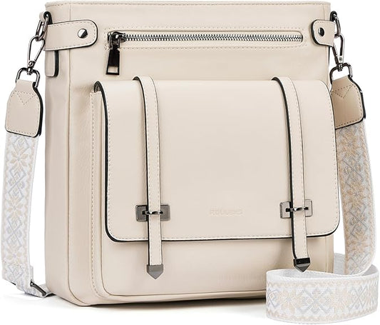 Women's Crossbody Bag Made from Vegan Leather