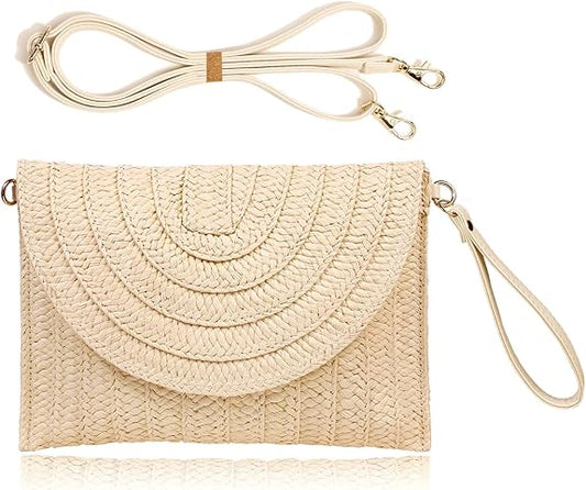 Handmade Straw Clutch for Women – Summer Style