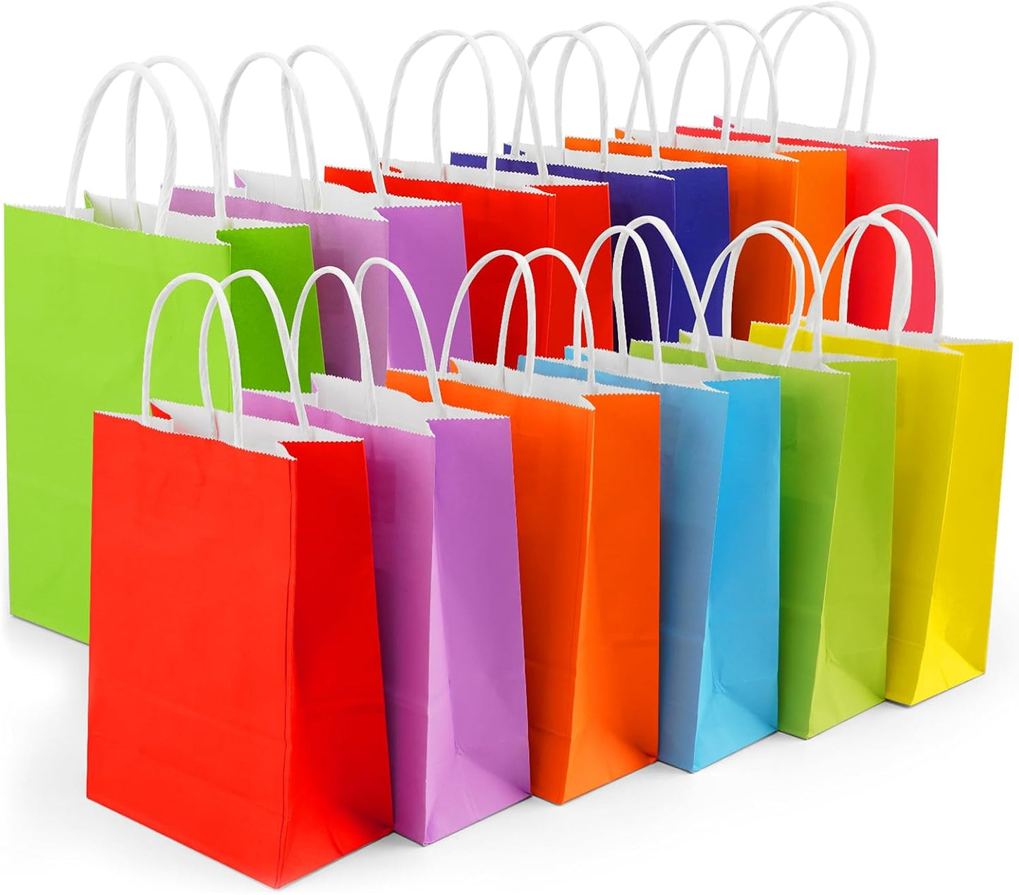 Gift Bags with Handles in Multiple Colors