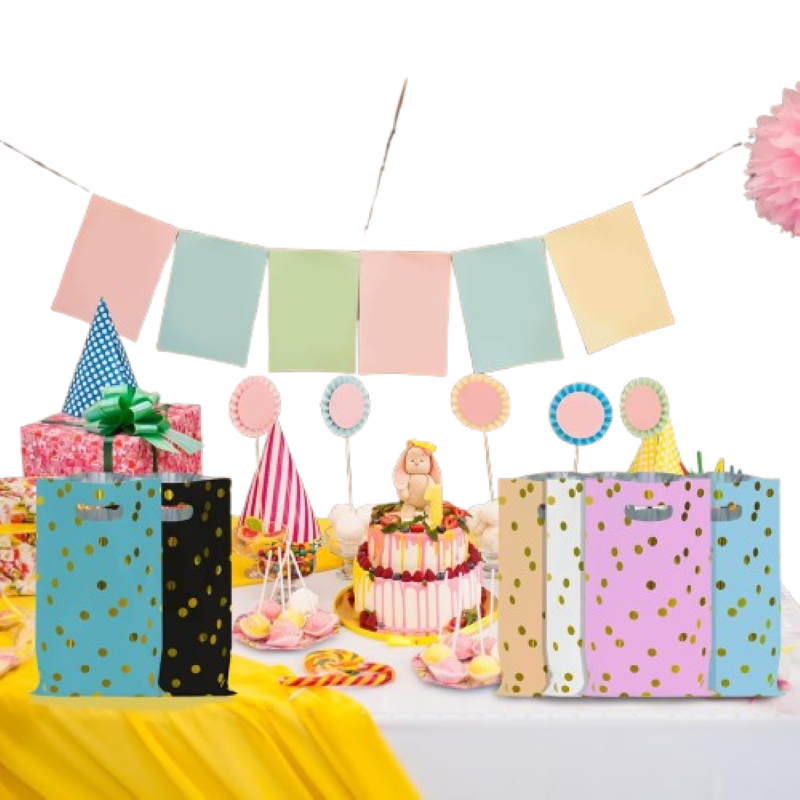 30PCS Party Favor Bags for Kids – Small Gift Goody Bags Birthday Party