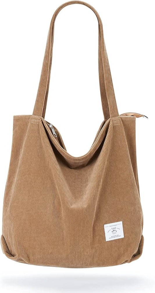 Women’s Corduroy Tote Bag – Stylish & Durable Design